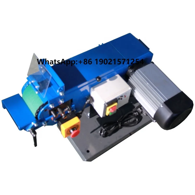 

BS100-140 Electric Portable Belt Sander for Stainless Steel 100x1220mm Wide Tube Surface Treatment Sandpaper Polisher