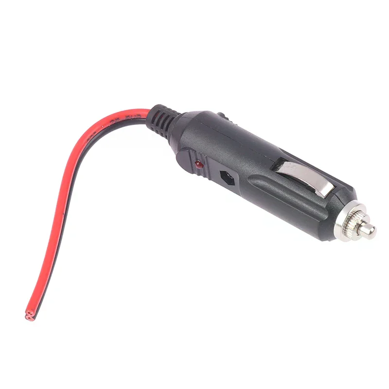 High Quality Copper Wire High-power 12V 24V Auto 20A Male Car Cigarette Lighter LED Socket Plug Connector Adapter