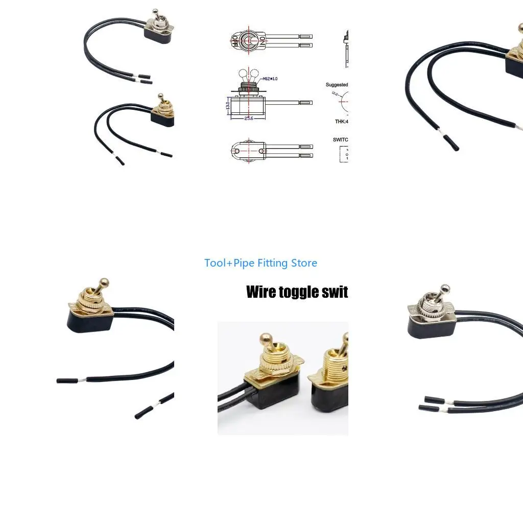 F92B Heavy Duty ON OFF Toggle Switches With Wide Voltages Rating Up To 277VAC Simple Operation Toggle Switches For Industrial