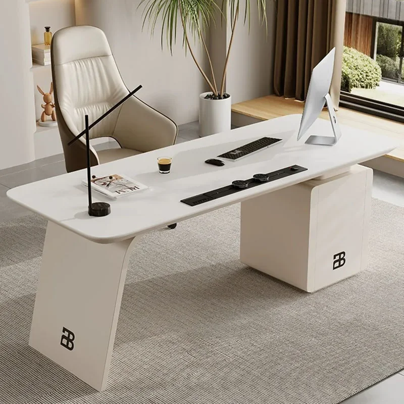 ركن وحدة التحكم طاولة القهوة اجتماع الكمبيوتر المحمول دراسة رخيصة صياغة الجدول شاشة المدرسة تقف Scrivania Bianca اللوازم المكتبية