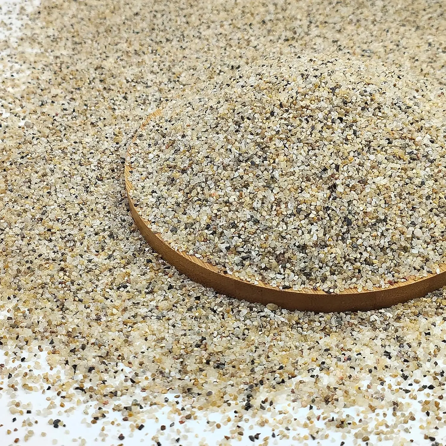 

5 lbs Aquarium Sand, 0.6-1.2 mm Natural River Gravel for Fish Tank, Plants, Crafts