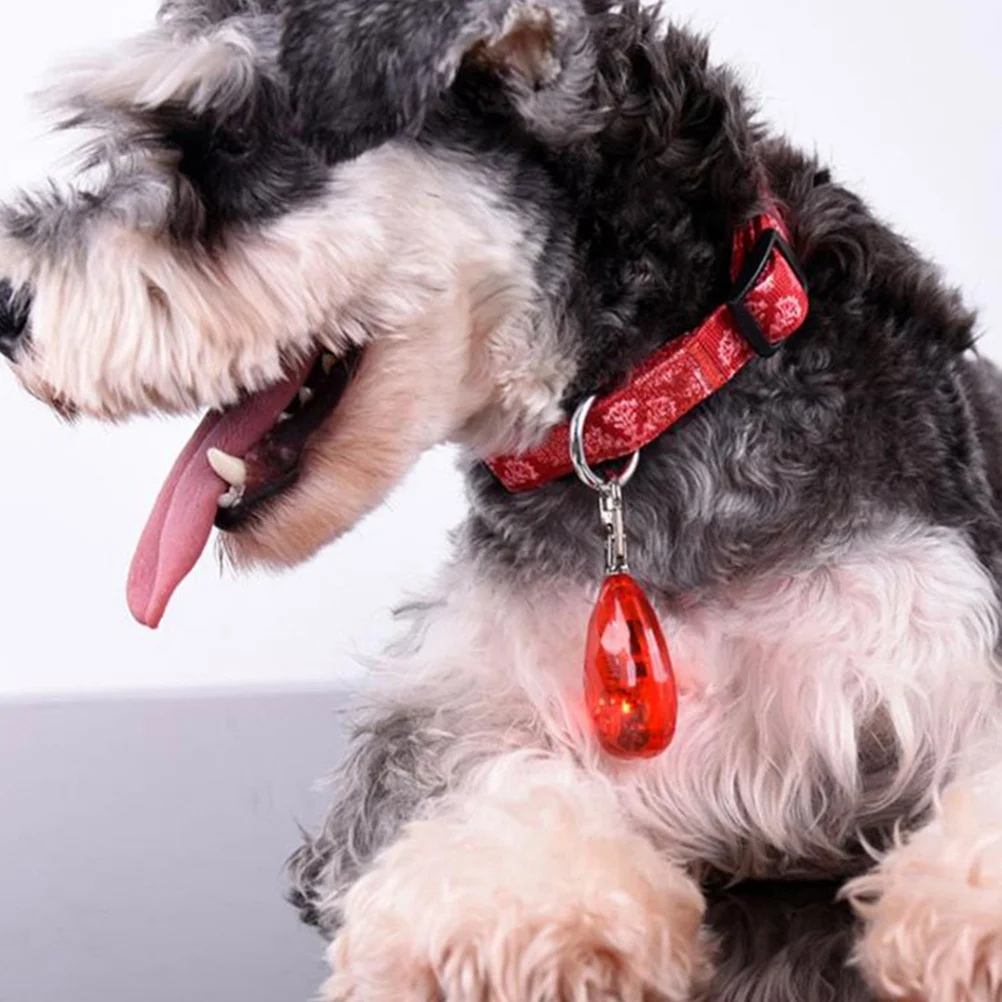 

2Pcs Night Walking Dog Light Pendant Super Bright Glow in The Dark Safety for Pets Outdoor Reusable Pet Supplies