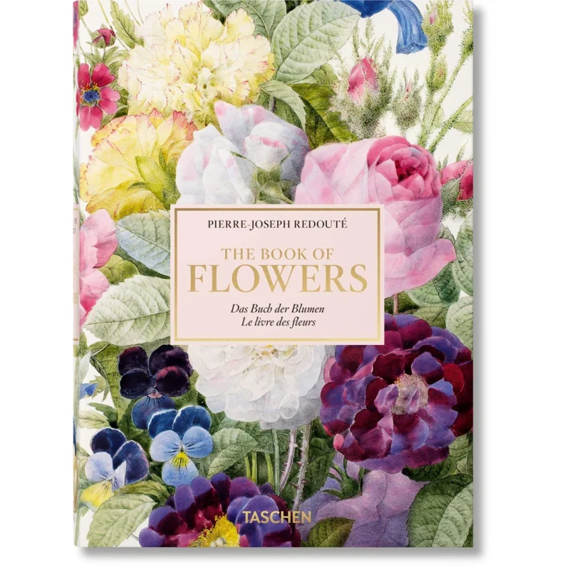 

40thRedout The Book Of Flowers H Walter Lack TASCHEN 9783836556651 Книга