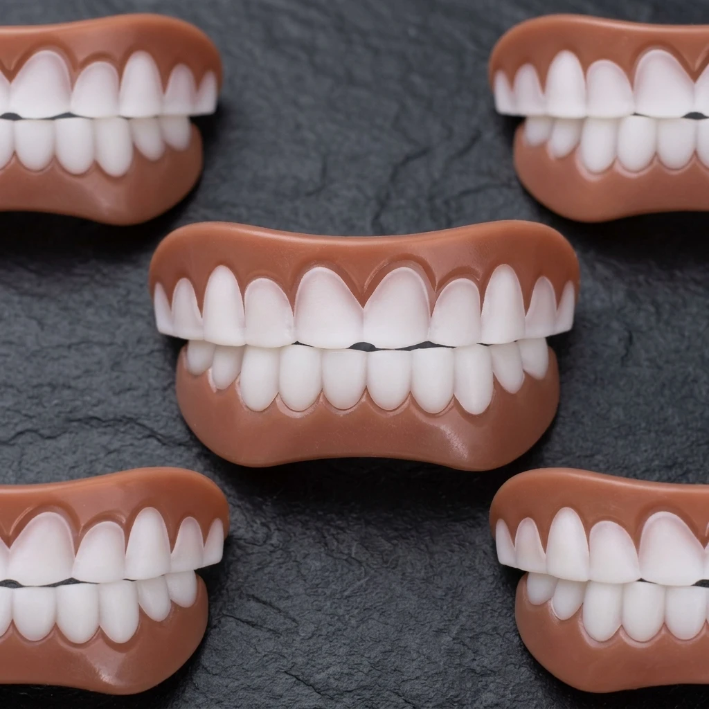 Denture Silicone Cushion Set – Soft Liner, Comfort Fit for Upper & Lower ck848