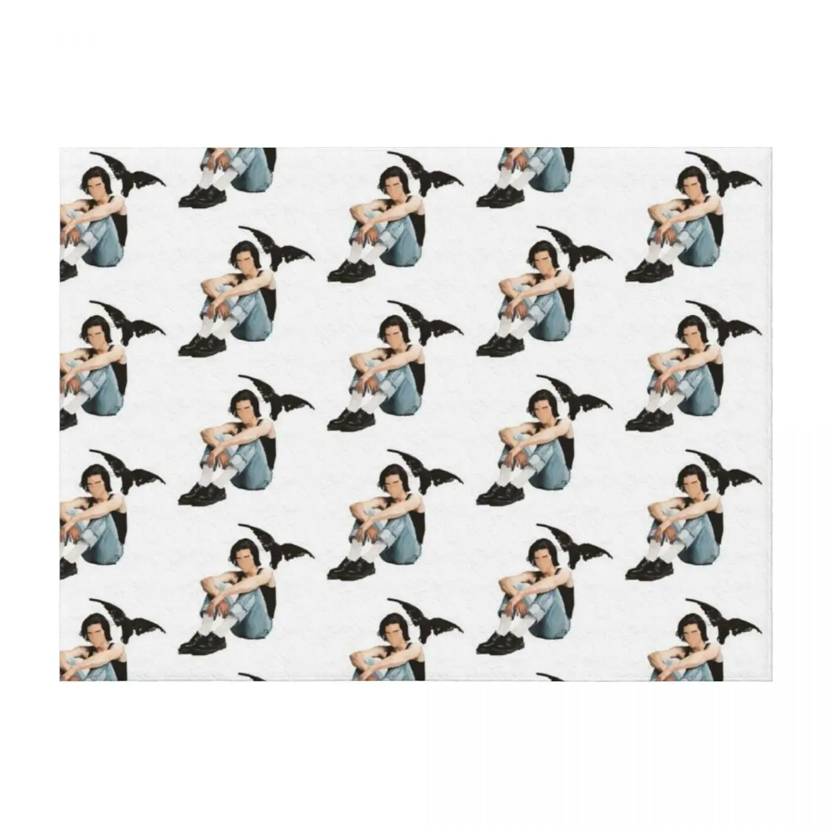 

Conan Gray Kid Krow Album Cover Design Throw Blanket Hairy Luxury christmas gifts Softest Blankets