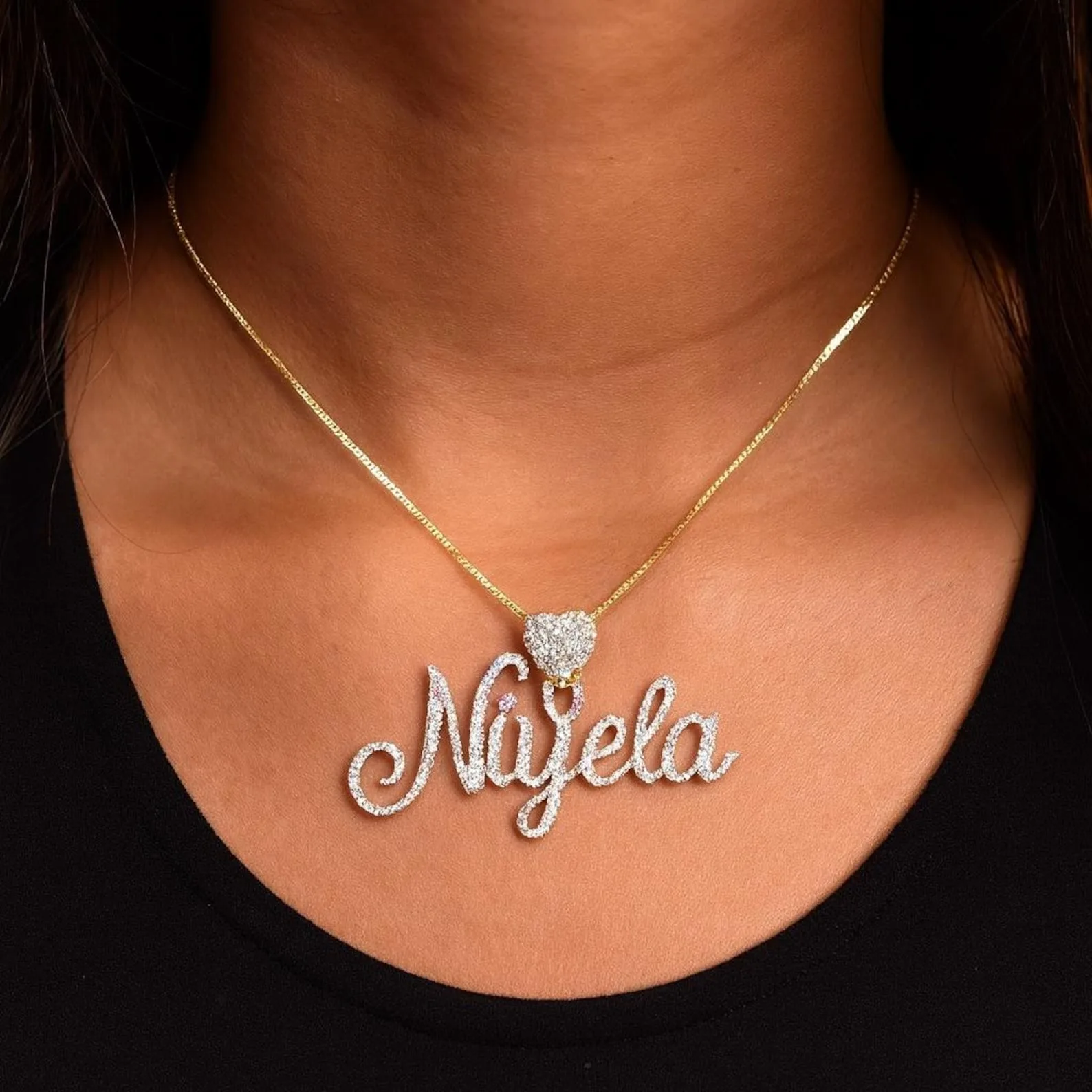 pendentif-personnalise-en-argent-sterling-avec-pave-de-zircon-et-diamant-moissanite-3d-cadeau-d'anniversaire-pour-femme-bijoux-de-luxe