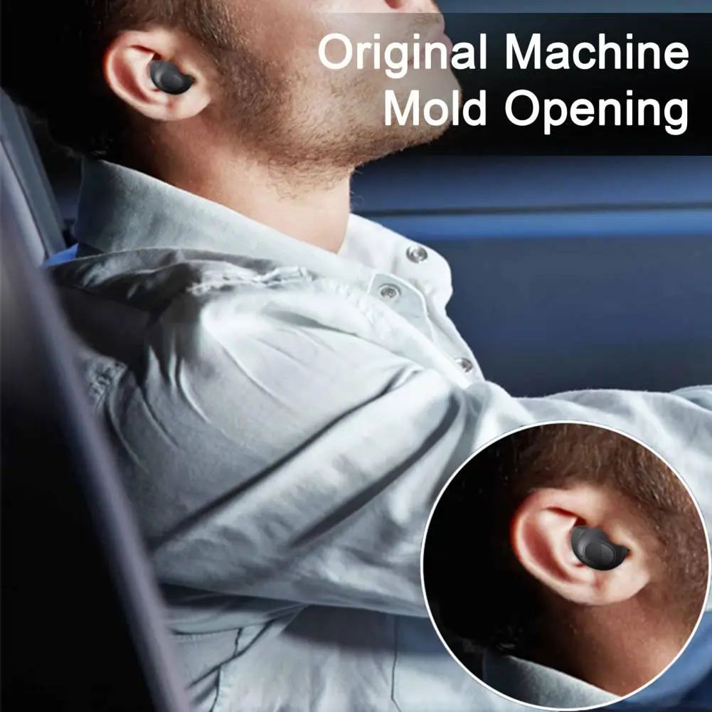 5 pares de fundas para auriculares, funda protectora de silicona para auriculares Bluetooth, tapas intrauditivos, tapones para los oídos de repuesto