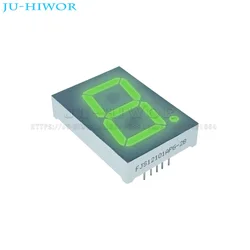 10pcs 1.2 Inch 10Pins 1 Digit Bit 7 Segment Jade Green LED Digital Display Digitron 120101AGG 120101BGG Common Anode Cathode