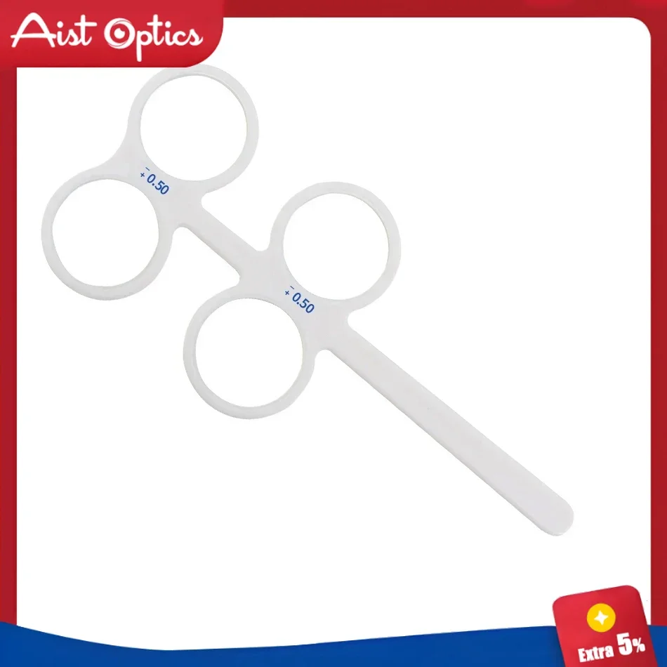 AIST Top Brand Good Quality 4 Lens Plastic Optical Flipper Ophthalmic Holder Eye Trainer Occluder Optometry Equipment