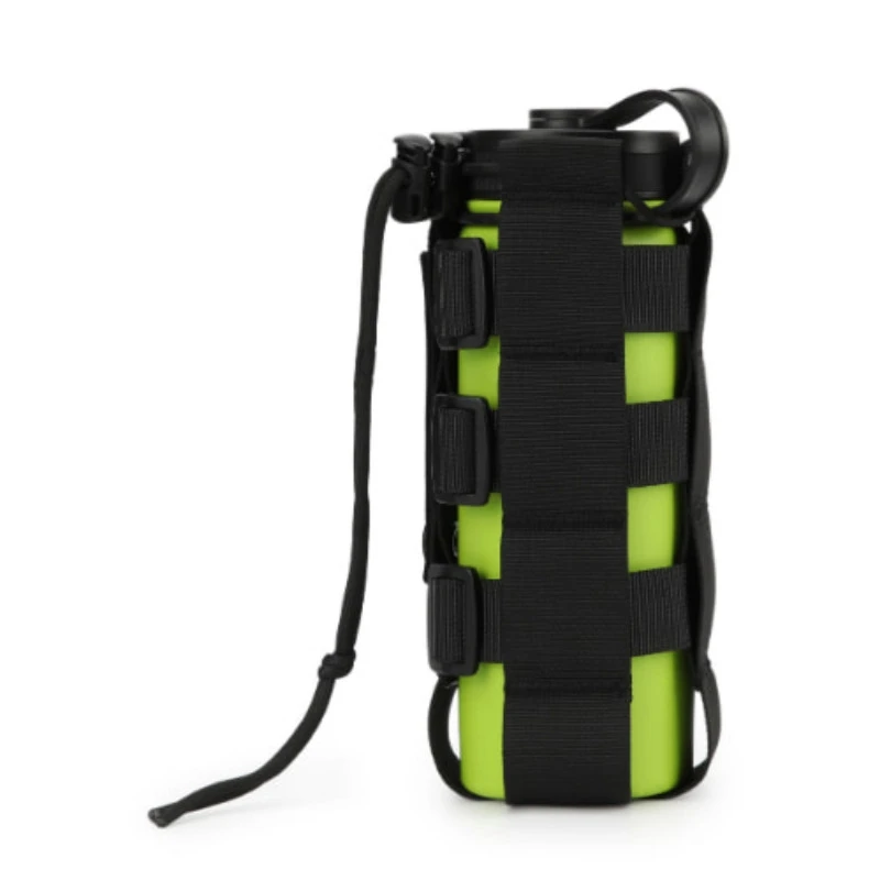 Cycling Kettle Holder Water Bottle Bag Pouch Removable Shoulder Strap Kettle Bag For Mountaineering, Fishing, Cycling