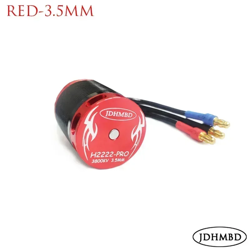 JDHMBD 450 3800KV-2222-3.5MM Brushless Motor for Trex 450 AZLRC 450 X360（3S） Helicopter