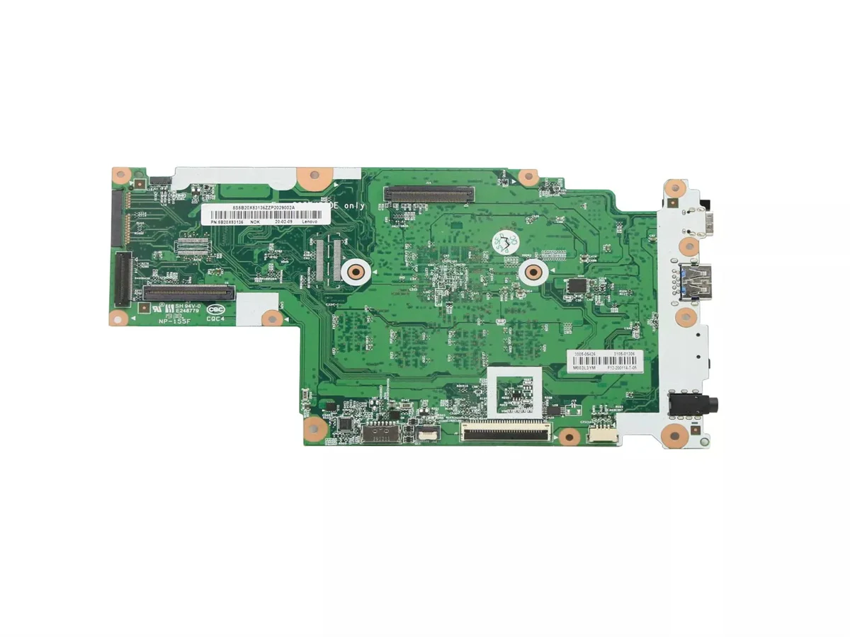 

5B21C75779 For 500e Chromebook 2nd Gen Motherboard 4GB RAM 32GB Storage N4120 Processor 100% Full Tested