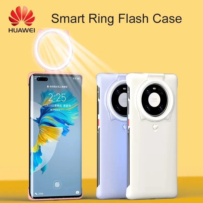 HUAWEI Mate40/40E 40 Pro Ring Light Case Lighting Flash Camera