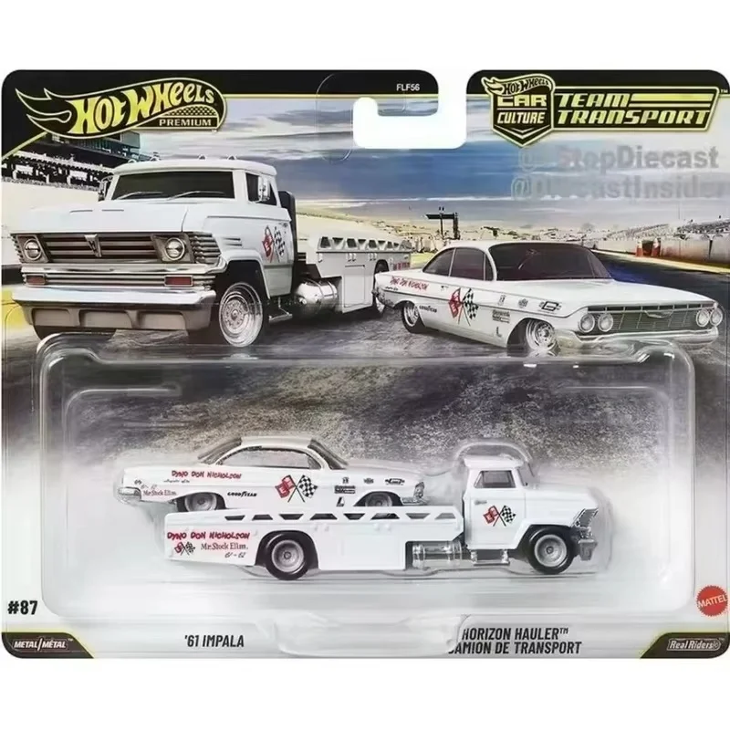 2026 Nowe Hot Wheels Team Transport J Case Capri Gr5 Impala i Supra 1:64 Kolekcjonerskie Pojazdy Odlewane Prezent na Urodziny Boże Narodzenie
