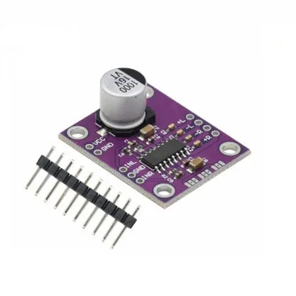 

2pcs PAM8406 Stereo Class D Audio Amplifier Module Low Noise No Interference Development Board for DIY Speaker