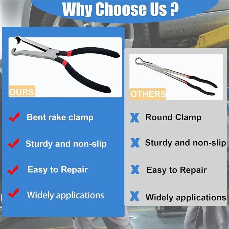 كماشة قطع الاتصال الكهربائية A11I 37960، 2024 ترقية كماشة خط الوقود كماشة الموصل الكهربائي، لمقابس نمط علامة التبويب #6