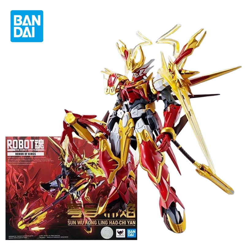spot-salebandai-robot-spirits-honor-of-kings-anime-figures-sun-wu-kong-ling-haochi-yan-action-figures-toys-for-boys-giftin-stoc
