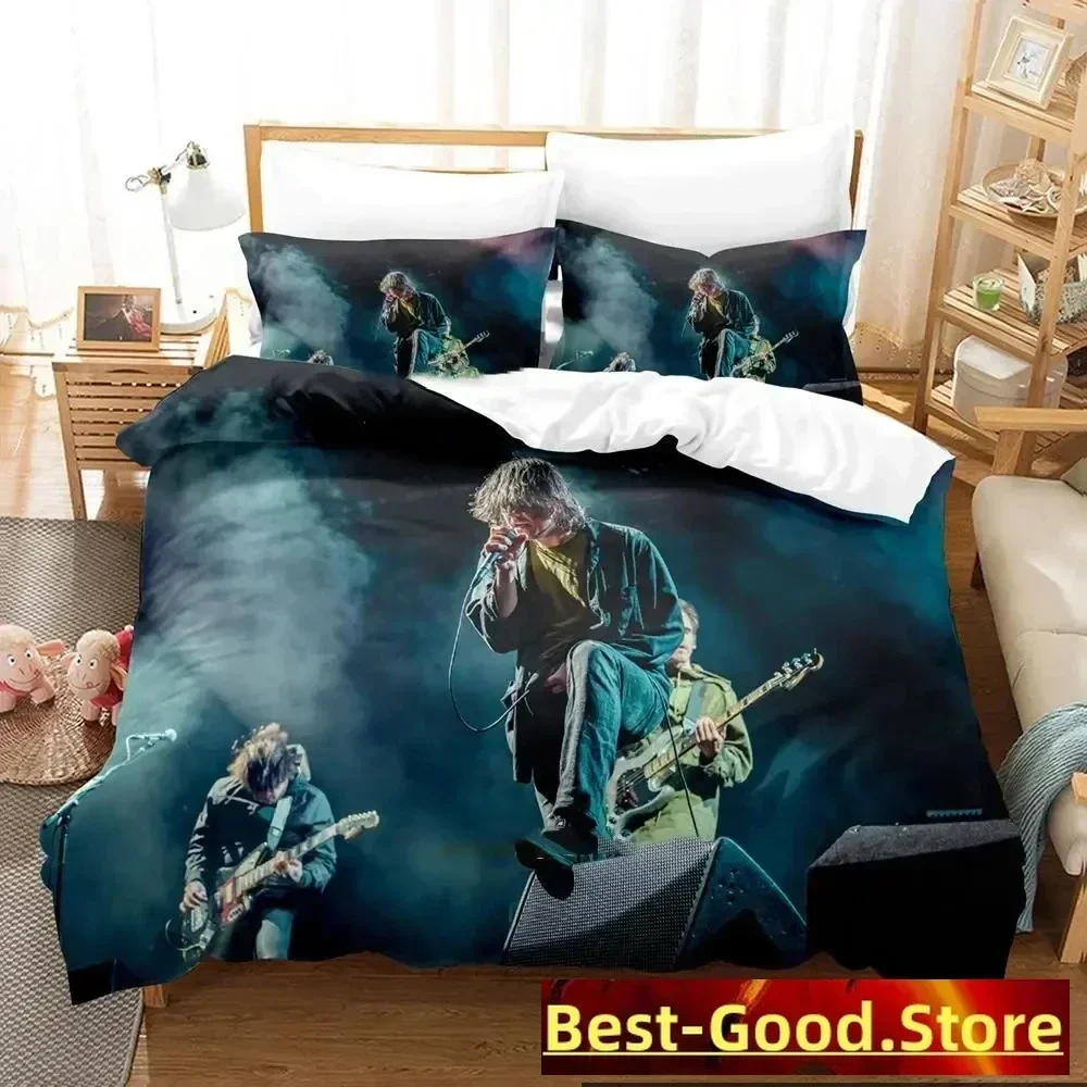 3D Print My Chemical Romance Bedding Set Boys Girls Twin Queen King Size Duvet Cover Pillowcase Bed boys Adult