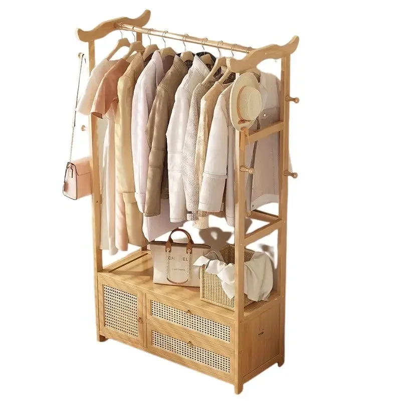 

Cabinets Clothes Hanger Corner Racks Salon Space Saving Standing Hanger Modern Ropa Perchero Hallway Furniture