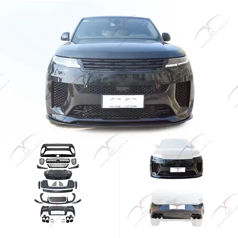 

Exterior Modification Parts for Range Rover Sport Body Kit Upgrd SV Style Car Bumpers Front Lip Grill Rear Bumper 2023-2024