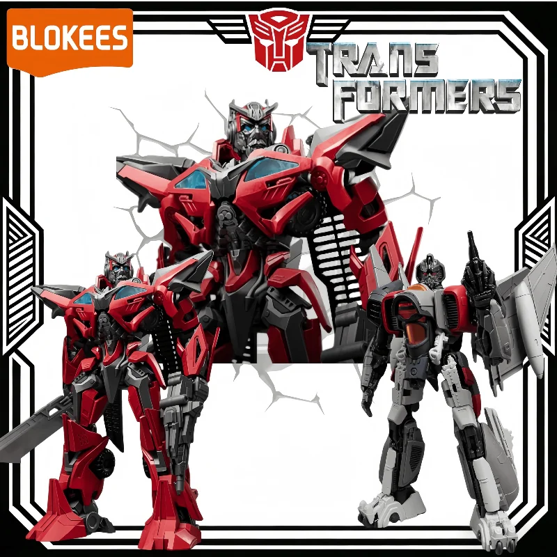 

BLOKEES Transformers Movable Figure Movie Version Sentinel Prime Model Lightning Movable Figurine Toy Collectible Gift