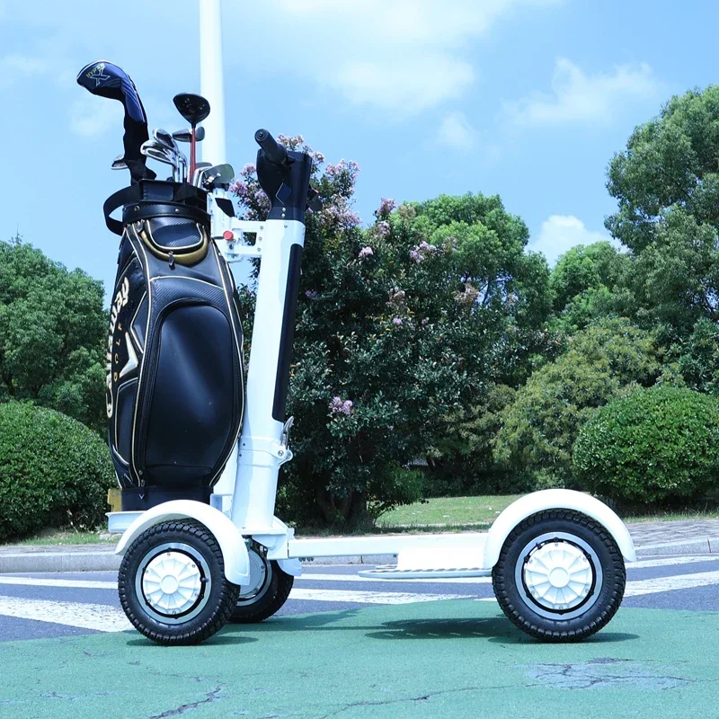 Desain baru produk Golf Skate Golf Cart Golf Scooter Electric Trolley