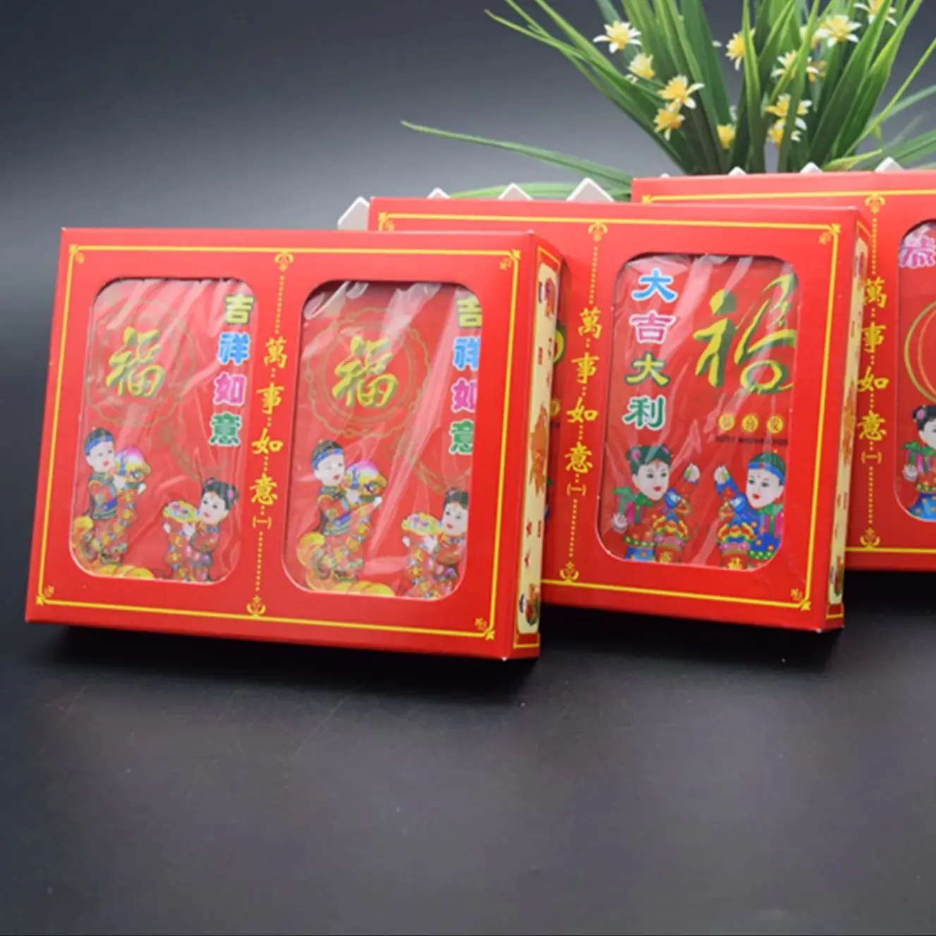 100PCS Mix small red envelope red packet Hongbao Money packet Spring festival products Chinese new year supplies Party favor OEM