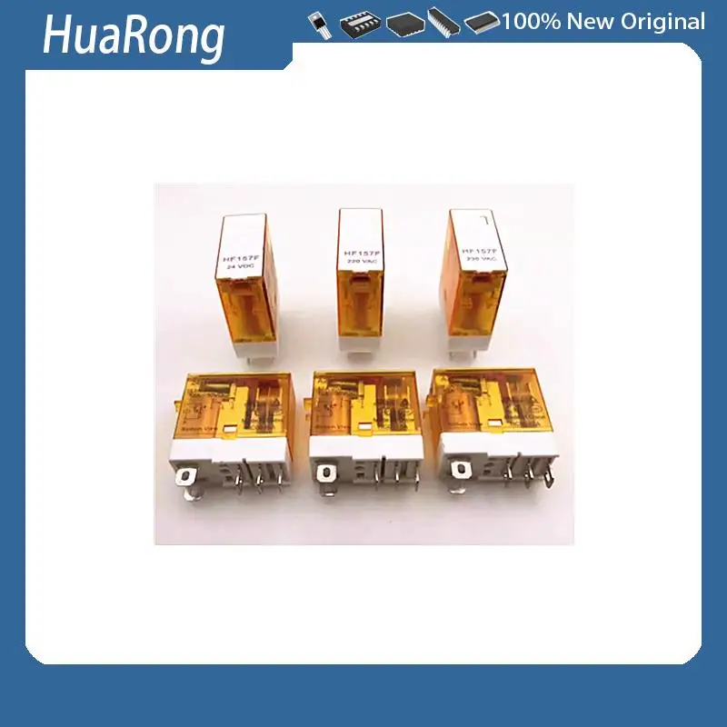 5Pcs/Lot  HF157F 12VDC  24VDC  220VAC  230VAC  12-2Z25FD2  24-2Z25FD2 A220-2Z25FD2 A230-2Z25FD2  8A  8PIN