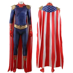 The Man 4 Cosplay The Homelander Woman Costume Superhero Bodysuit 3D Printed Spandex Zentai Outfit Halloween Costume for Adult