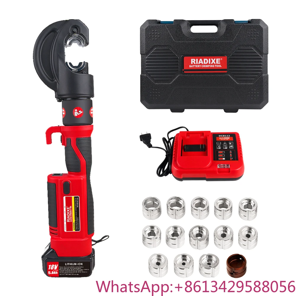 

GES-400B Battery Powered Hydraulic Cable Electric Hydraulic Wire Cable Crimping Tool Electric Cable Lug Crimping Tool
