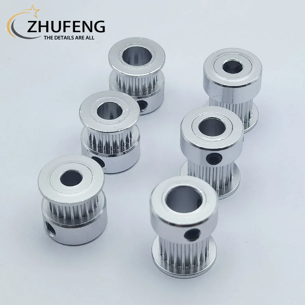 3D Printer Parts 2GT Timing Pulley 20 Tooth Teeth Bore 3/ 3.17/4/5/6/6.35/8mm Synchronous Wheels Width 6/9/10/15mm Belt