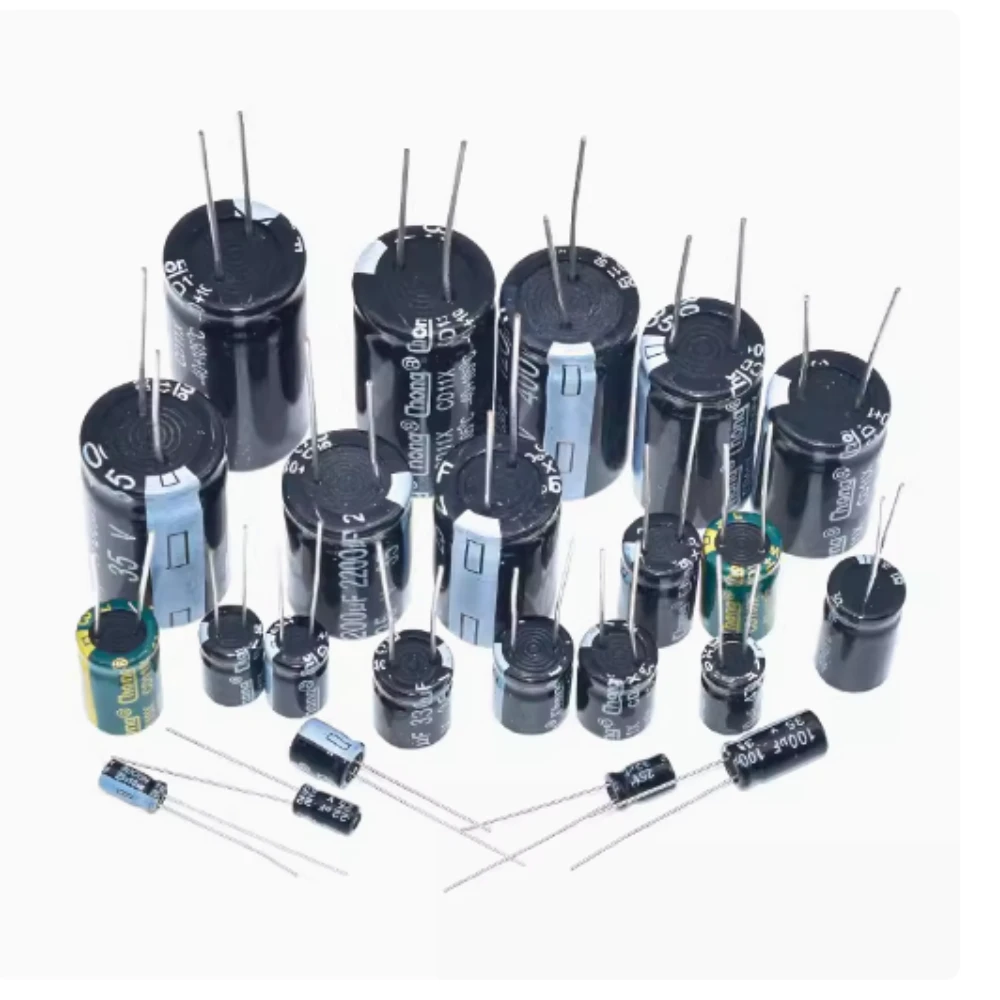 2/5/10/50PCS Aluminum electrolytic capacitor 4V 10V 16V 25V 35V 100UF 220UF 330UF 470UF 680UF 1000UF 47UF 1500UF 10UF 22UF