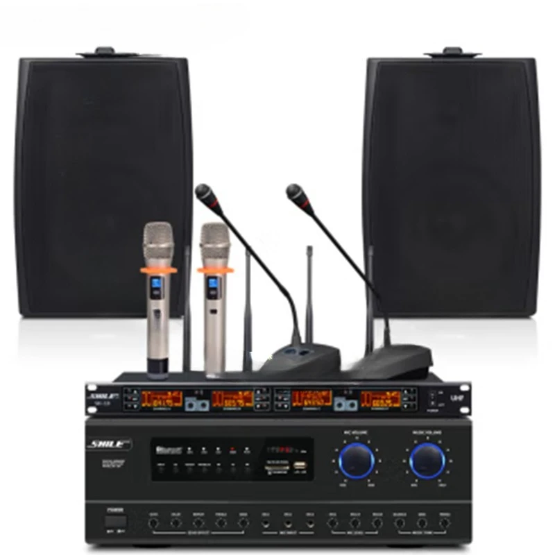 

av108 + bx105 * 2 + SH-10 small and medium-sized conference sound system combination set
