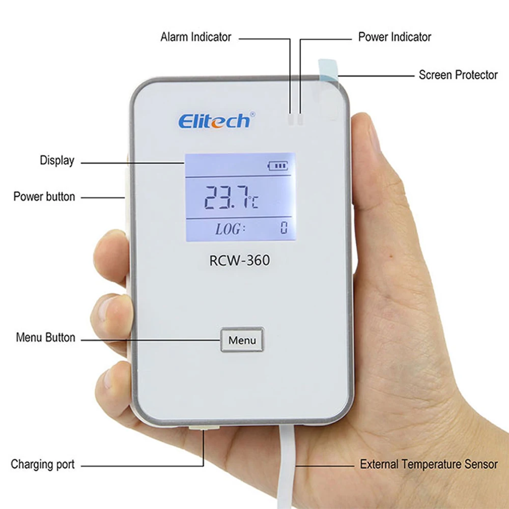 RCW-360 wifi registratore di dati di temperatura e umidità controller di temperatura digitale remoto Wireless