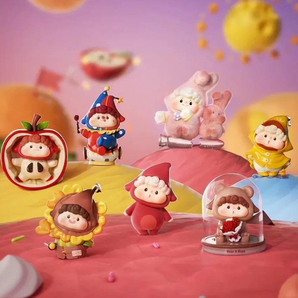 

Подлинная серия HUDODO's Parallel Universe, слепая коробка Kawaii Surprise, загадочная виниловая кукла, коллекция настольных украшений, модная игрушка