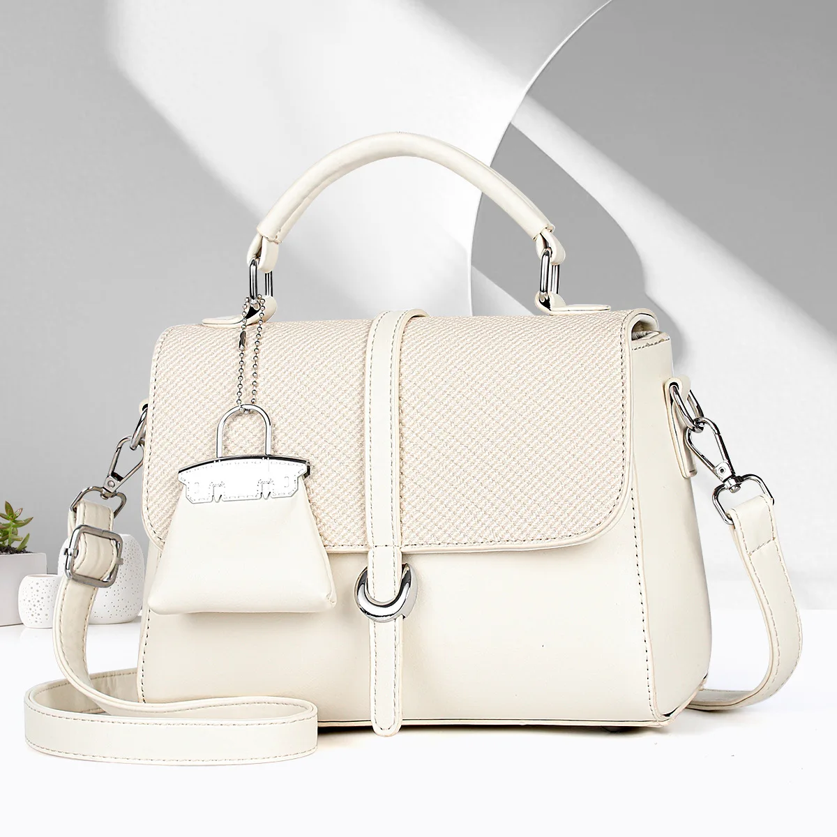 

Кожаная легкая водонепроницаемая сумка для поездок на работу, повседневная сумка через плечо, женская модная сумка на плечо, большой кошелек с верхней ручкой