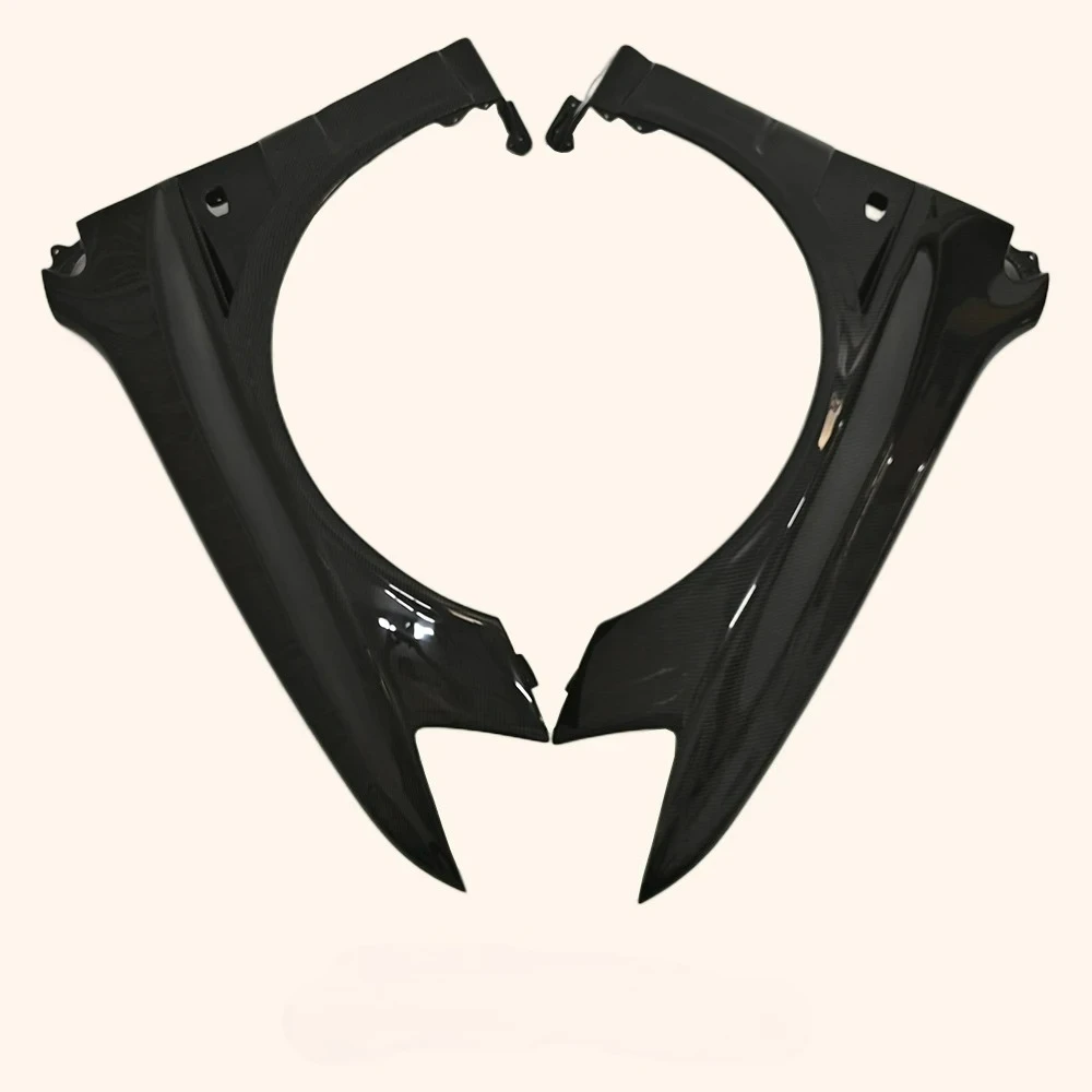 Hot-Mod FORMitsubishi EVO 8/9 Lancer حاجز أمامي بفتحات تهوية من ألياف الكربون #3