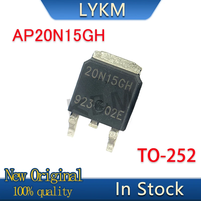 10/PCS New Original AP20N15GH 20N15GH TO-252 MOS field effect tube In Stock