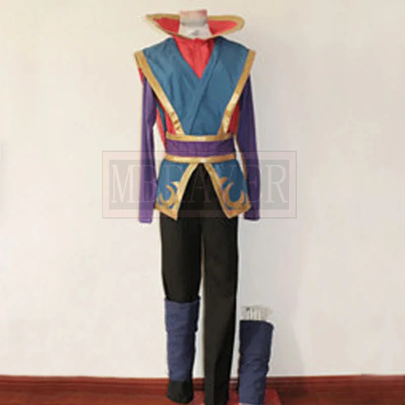 DY20Game LOL Khada Jhin Comic Con Party Хэллоуин Рождество Косплей Костюм на заказ Любой размер25