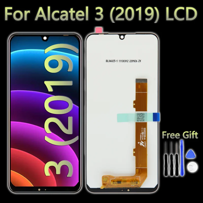 5053Y Mobile Phone Lcds For Alcatel 3 (2019) Display Digitizer Assembly For Alcatel 3 (2019) 5053k Screen Replacement