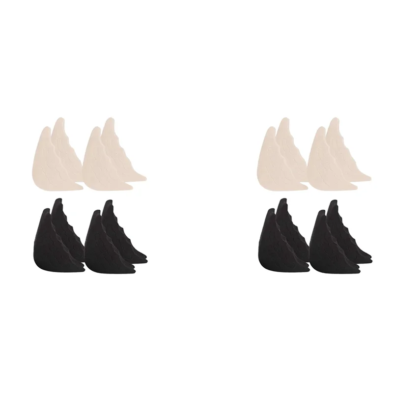 AS96-2X Sisipan Pengisi Jari Kaki Dapat Disesuaikan Pengisi Sepatu Dapat Digunakan Kembali untuk Sepatu Terlalu Besar Wanita Pria Uniseks Sepatu Flat Sepatu Kets