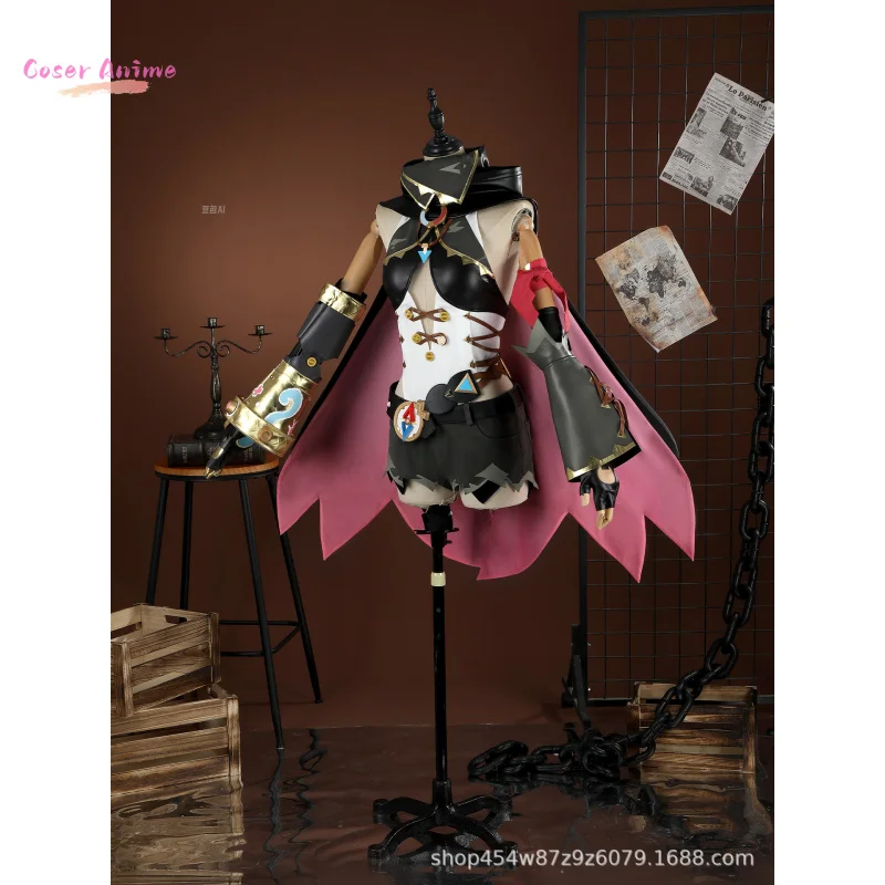 ชุดคอสเพลย์จาโฮดะจากเกม Genshin Impact สำหรับงานฮาโลวีน งานคาร์นิวัล งานปาร์ตี้ คริสต์มาส หรือสวมบทบาท
