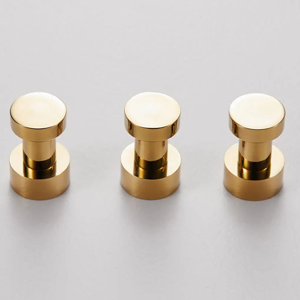 Powerful Self-Adhesive Towel Hooks - Strong Load-bearing Capacity Brass Wide Applications For Bath Modern Design