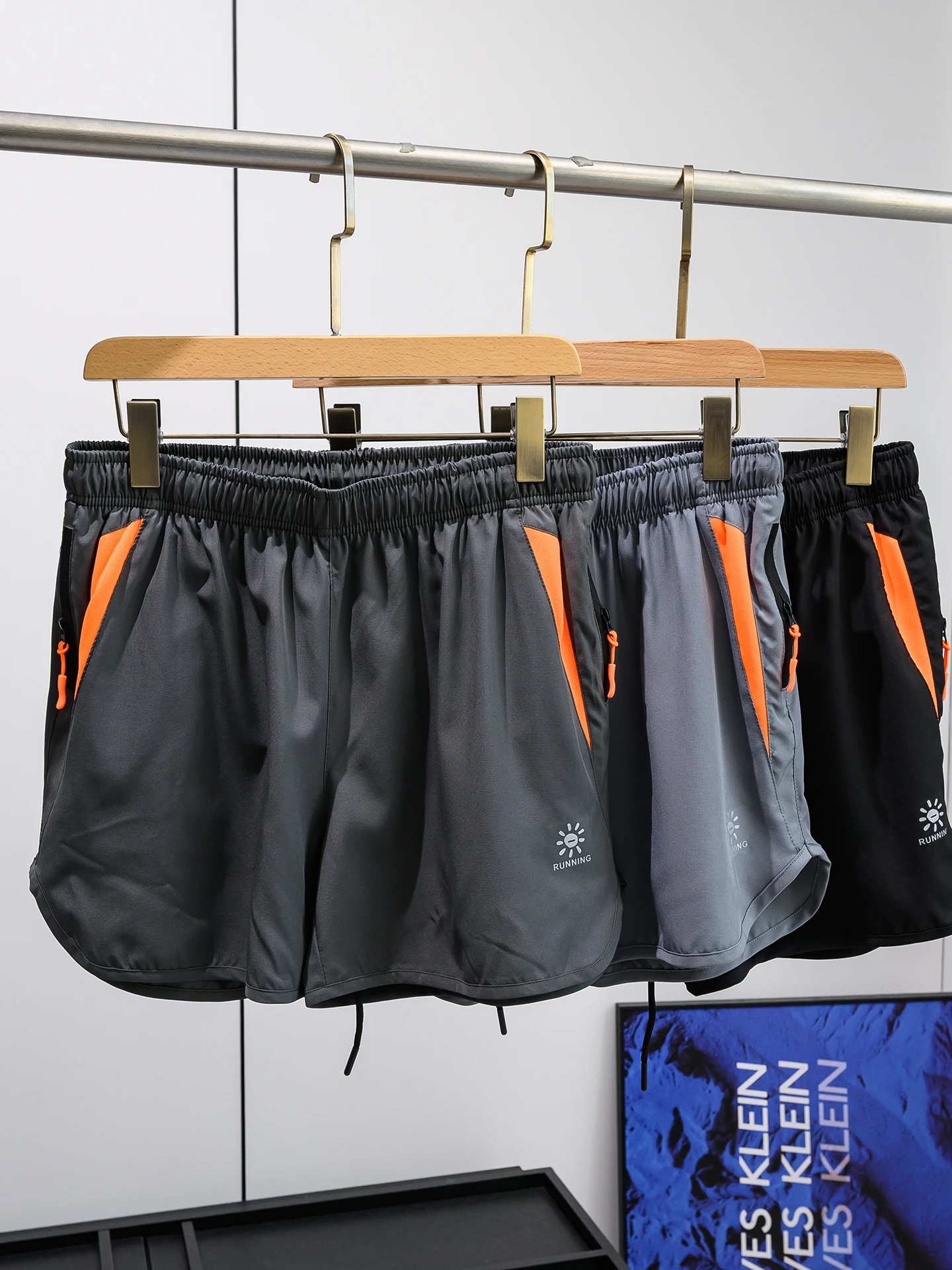 

Quick Dry Breathable Outdoor Fitness Shorts Lightweight Comfortable Elastic Waist Casual Versatile Summer Men's Shorts