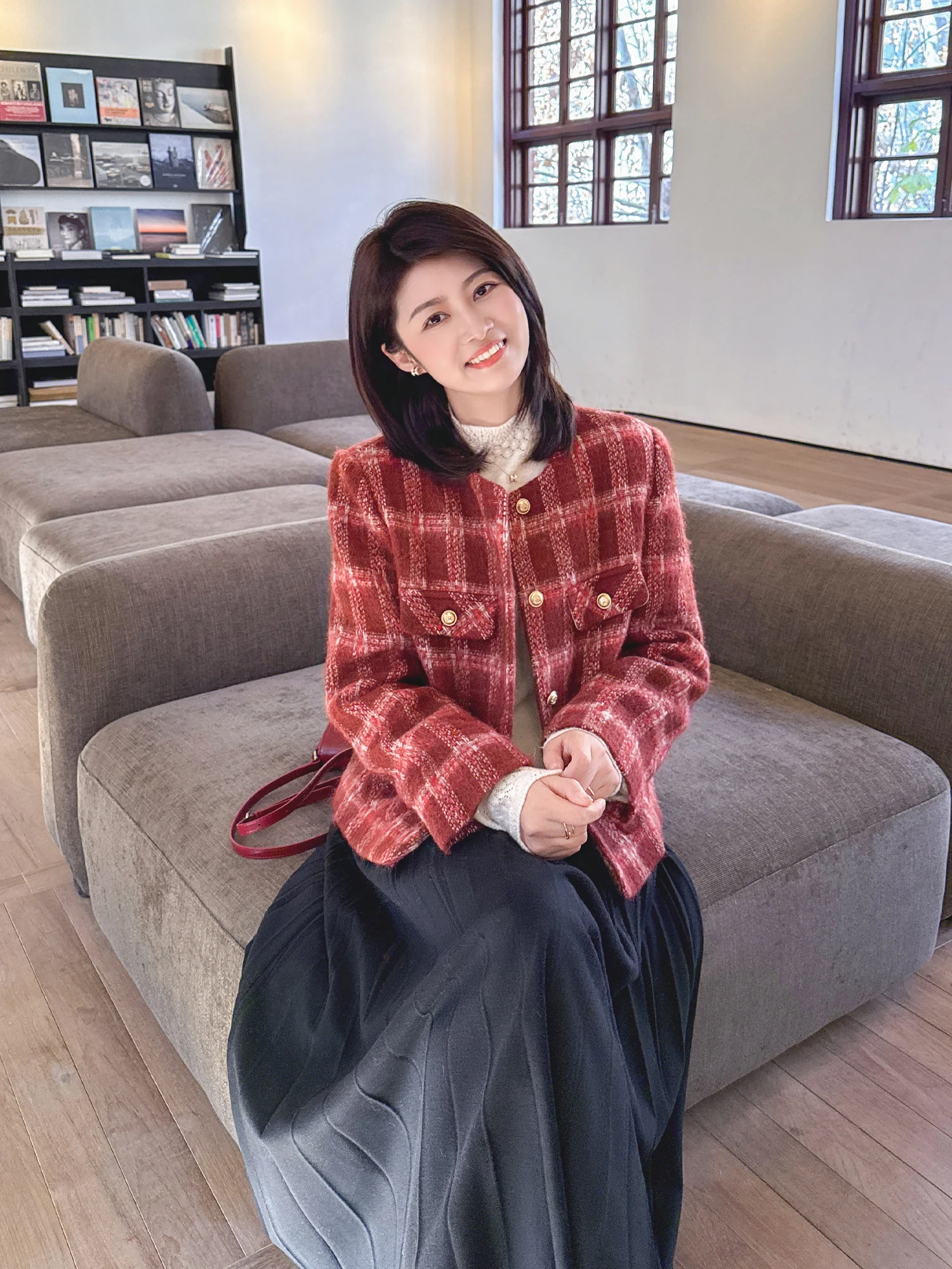 Zillal Winter ort Coat Red Du down Quilted Jaet Luxury Sensation White Enhancing Ele Sle Ladies Outerwear