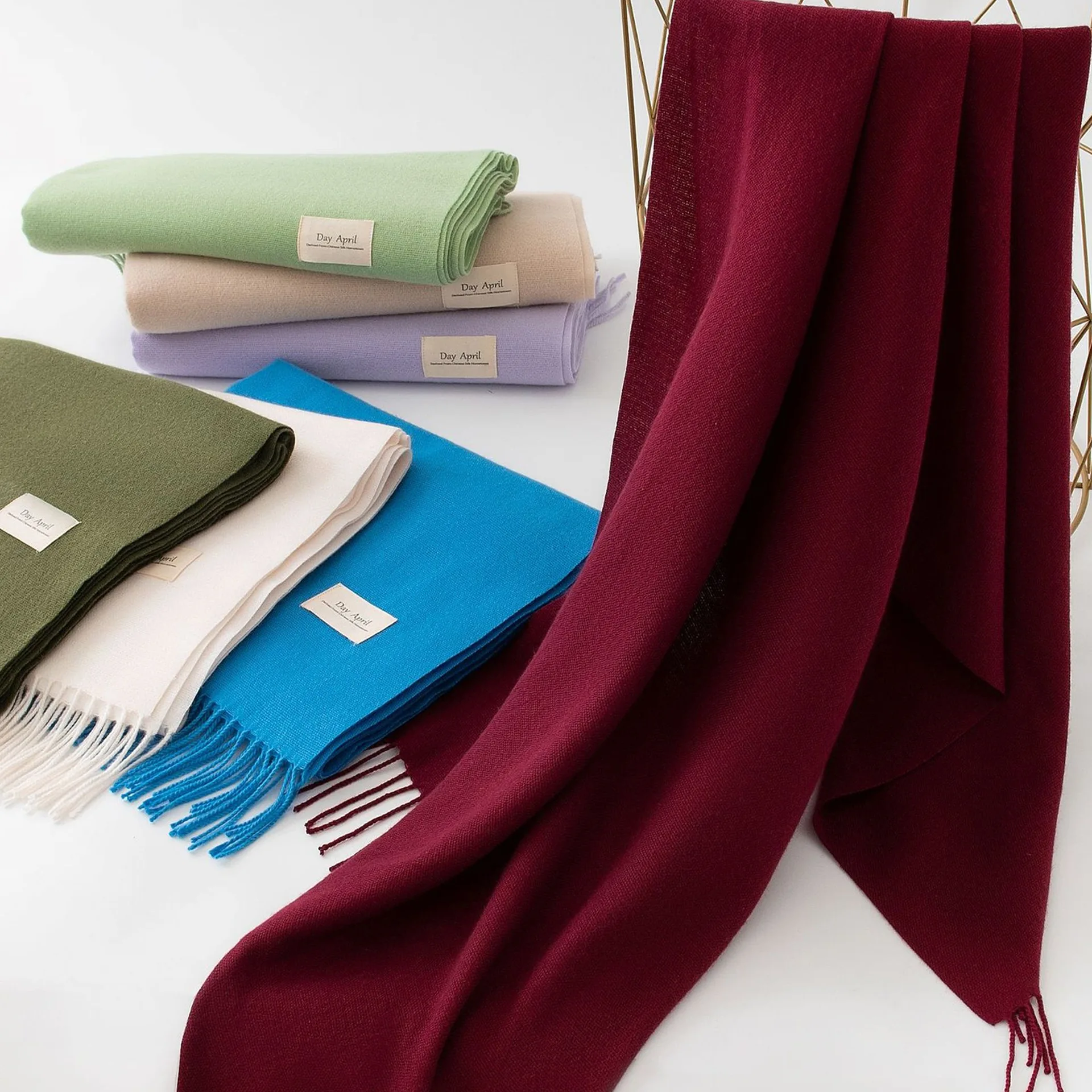 

Шаль на шею, однотонный шарф из искусственного кашемира, женский шарф, элегантный универсальный шарф для повседневной носки, холодный самолет, катание на лыжах на открытом воздухе