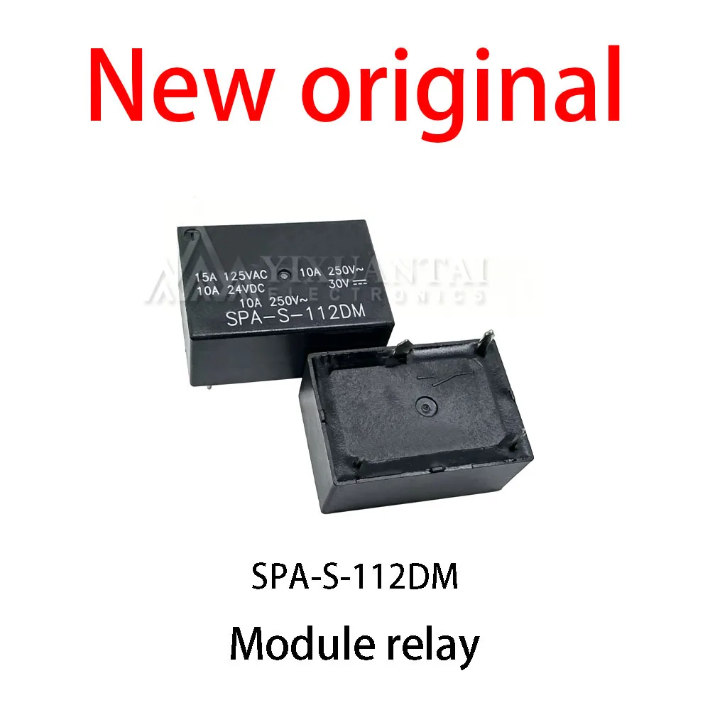 10Pcs/Lot New original SPA-S-112DM 124DM 105DM 12V 24V 5VDC 4-pin 16A