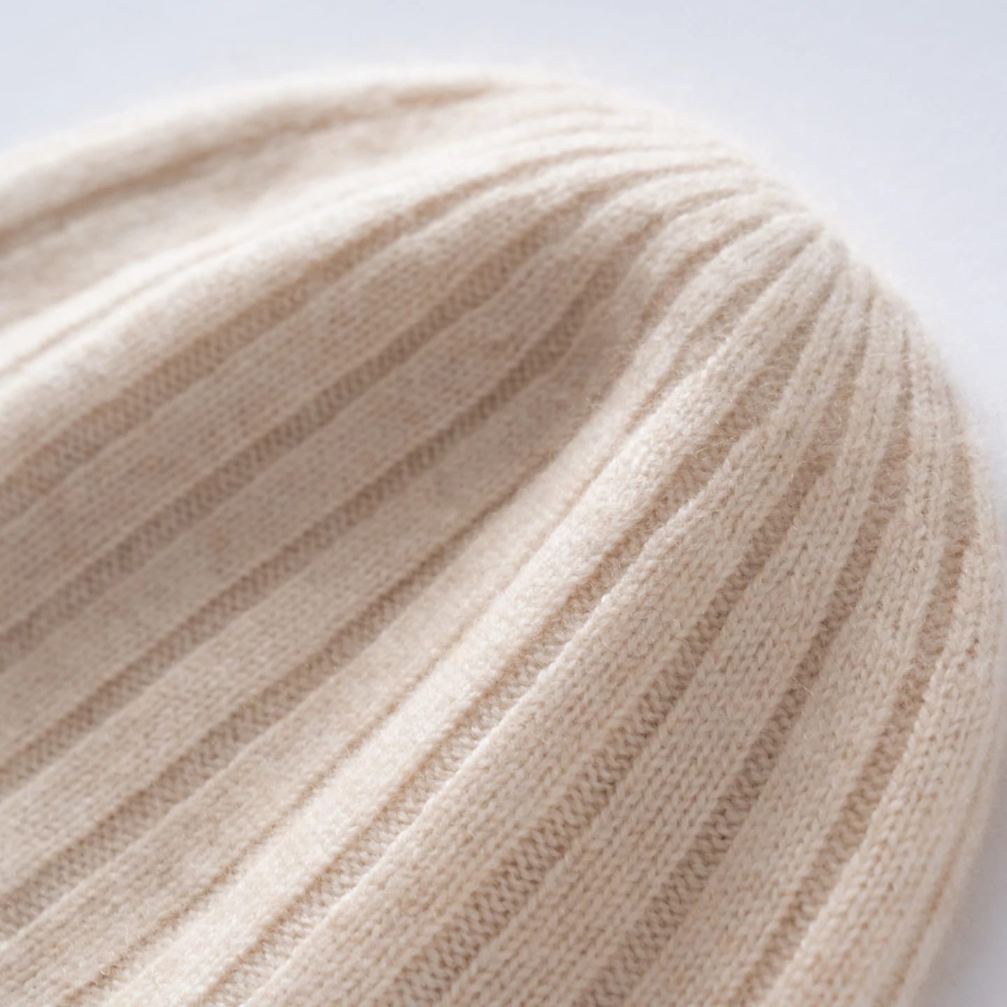 100 % hochwertige Kaschmirmütze für Damen/Herren, zweilagig, verdickt, warme Wintermütze, Outdoor-Skimütze, nahtlos gestrickte Beanie-Mütze für Unisex – Detail 6