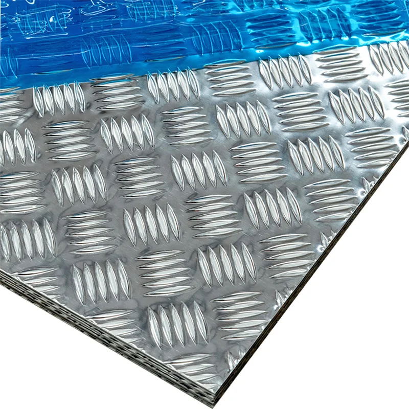 Aluminium-Riffelblech, Rutschfeste Trittplatte – Detail 2