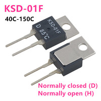 KSD-01F 40C-150C Degree Normally Closed Open Temperature Switch Thermostat 40C 45C 75C 85C 90C 95C 105C 110C 135C 150C Degree